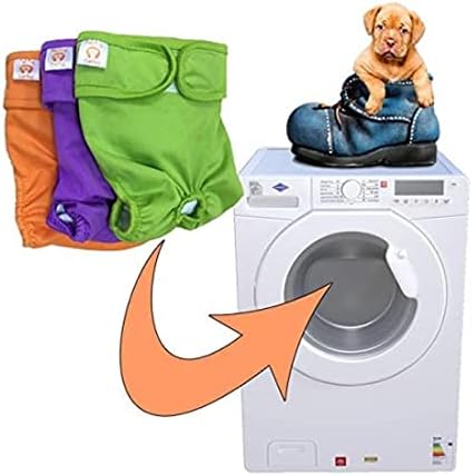Omoti za muške pse mogu se prati i ponovno koristiti s mumbo-om-materijali za pelene u mumbo-u izdržljivi su za strojno pranje-set