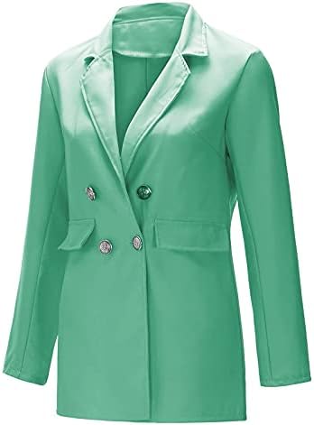 Blazer jakne za žene modno poslovanje kauzalno jakno odijelo plus veličina jakna Blazer Laver dugih rukava Officalno odijelo