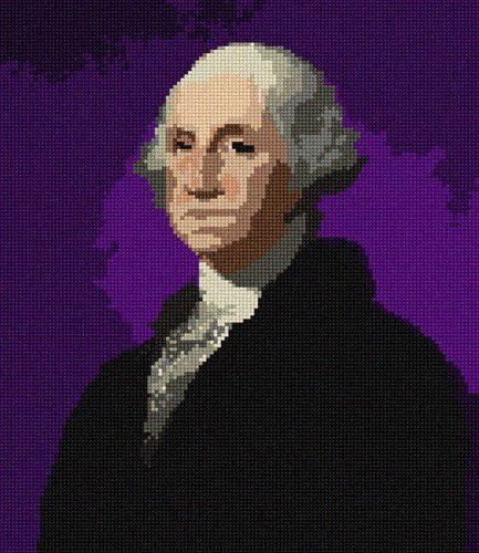 PIPITA IGLEPOINT KIT: George Washington, 10 x 12
