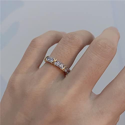 Cirkon za oblikovanje križa dijamantni prsten Moissanite cirkon za oblikovanje prstena od 925 sterling srebra križni prsten