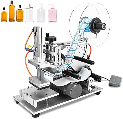 Hanchen poluautomatski stroj za označavanje ravnine, podesivi stroj za oznaku naljepnica za ravni ravni kvadratna naljepnica