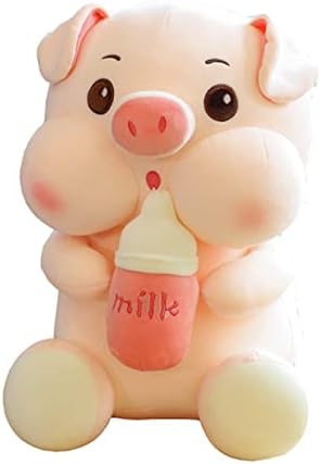 Ssxgslbh bebe boca slatka mekana svinja lutka kawaii plišana igračka kreativna crtana svinja lutka velika jastuk punjena