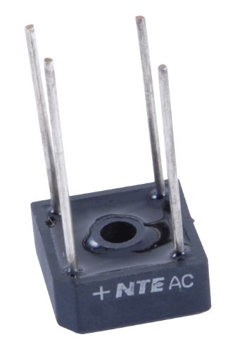 NTE ELECTRONICS NTE53003 CELL WAVE jednofazni most ispravljača, 10 ampera, 800V maksimalni napon za blokiranje istosmjernog