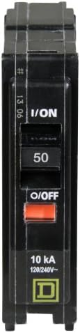 Kvadrat D - QO150CP QO 50 Amp jednopolni prekidač