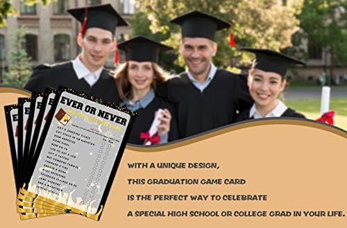 Igre za diplomske zabave - Ikad ili nikad igrane karte za diplomskog studenta - Dekoracije za diplomske zabave 2022 - Proslava