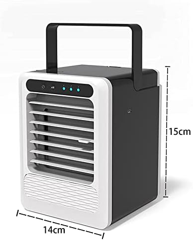 RMENST prijenosni klima uređaj ventilator za hlađenje 3 ubrzanja mini osobni hladnjak zraka isparavajući USB radne površine