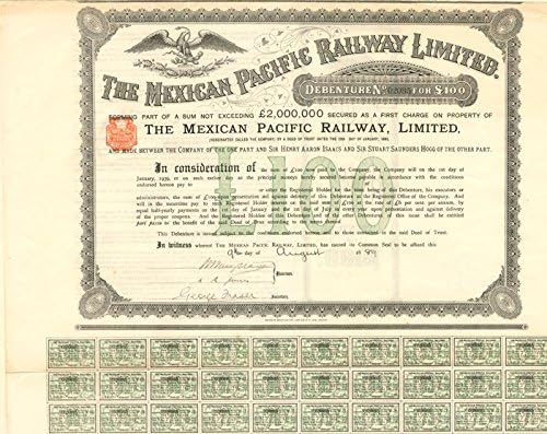 Meksička pacifička željeznica Limited-obveznica