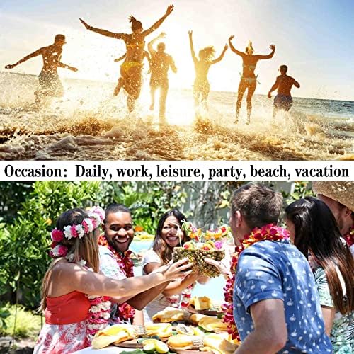 Muška havajska košulja i kratak odijelo dvodijelni odmor tropske odjeće Summer Casual Gumb Down Beach Cvjetna odijela