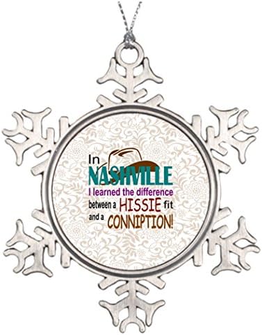 Riveral stabla grana ukras Nashville Hissie fit 3 inča Valentinova snježne pahuljice