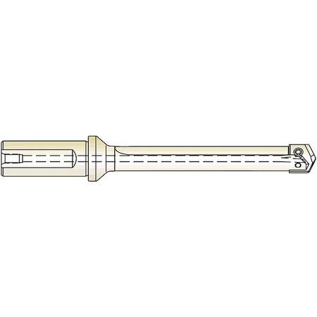 YG-1 P27404 Prirubnica ravna standardna duljina Spade Drill držač, ravna flauta, 1-29/32 -2-9/16 raspon umetka bušilice,