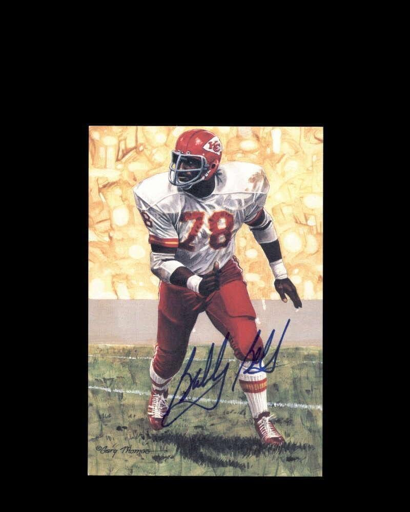 Bobby Bell PSA DNA Coa potpisala je Art Card GLAC -a Autogram - NFL Autographed nogometne kartice