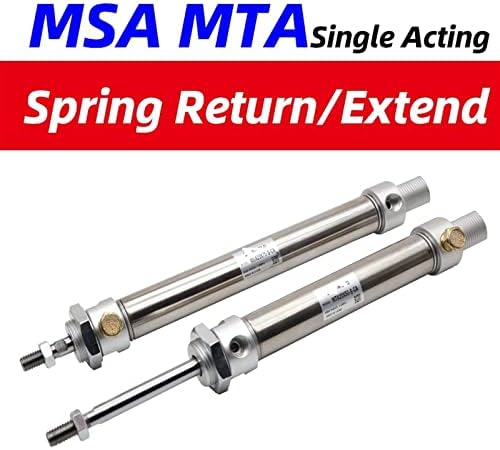 Nesho MSA16X25SCA MTA20X50 Okrugli cilindar s proljetnim pojedinačnim glumačkim djelovanjem MSA25X75SCA Spring Return MTA32X50SCA