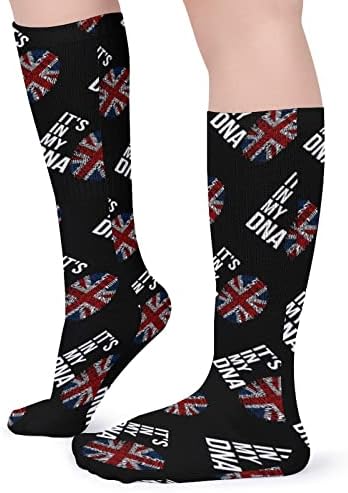 To je u mojoj DNK britanskoj zastavi unisex čarape za prozračne čarape za atletske čarape za casual sport