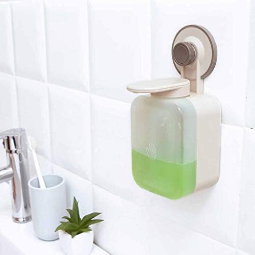 Filol za dozator za sapun s usisnom šalicom, zidni nosač plastični sapun dozator, vodootporan i otporan na vlagu, pogodan