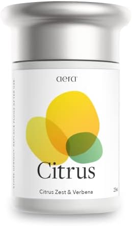 Aera Citrus Dom Miris Miris Refill - Bilješke limuna, naranče, kadulje i cedra - radi s difuzorom Aera