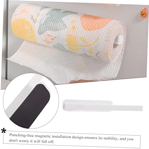 Doitool magnetski stalak za skladištenje zidni držač ručnika zidni ručnik za ručnike toaletni papir držač kotrljanja zidne