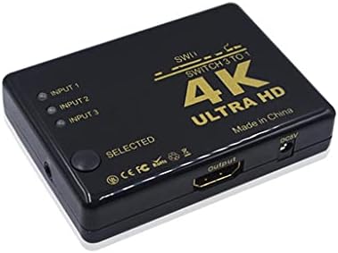 Houkai 4K 3x1 razdjelnik kabela 1080p Adapter za preklopnik 3 Ulaz 1 Ulaz 1 Hub izlaznog porta