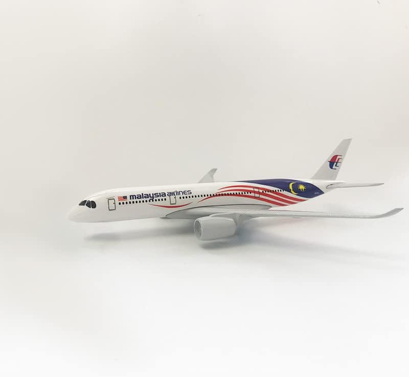 Legura 1/400 Simulacija ljestvice A350 Malaysia Airlines Model Aircraft Model Diecast Avion Aircraft Igračke za kolekciju