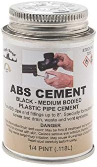 FixTudisSplays® ABS cement - srednje tijelo 1 gal. Svaki 07280-Blackswan-6pk-NPF