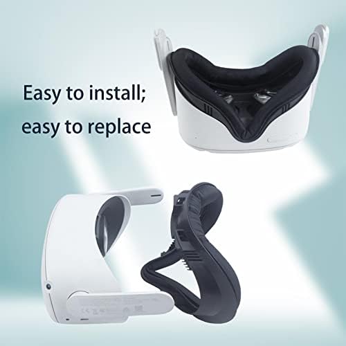 Oculus Quest 2 pribor za jastuk za lice | VR LYCRA TAPTION sučelja za lice | Poklopac jastuka za lice za zaštitu znoja za