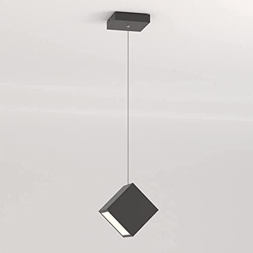 LED luster bumbar metalna mat crna viseća svjetiljka za predsoblje stropna svjetiljka za kuhinju, blagovaonicu, spavaću sobu,