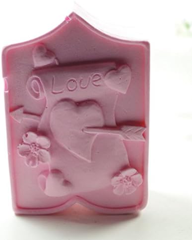 Longzang Love Mold S431 Art Silikonski sapun zanat DIY ručno izrađene kalupe za svijeće