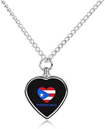 Volite Puerto Rico ogrlicu za kućne ljubimce nakit za kremiranje kućnih ljubimaca za urnu s pepelom ogrlica privjesak za