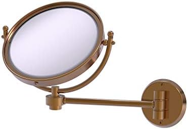 Zidno ogledalo za šminkanje od 5 do 4 do 8 inča s 4 puta većom mat broncom