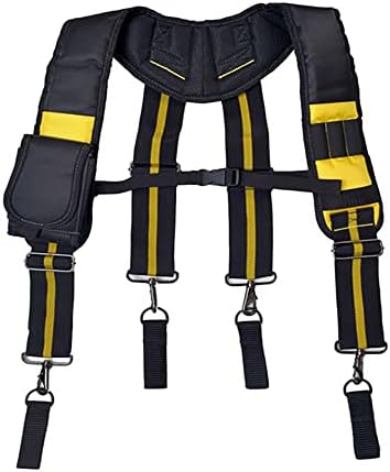 Holmesis podesivi podstavljeni suspenders Alat Alat Electrician Alat Remen podstavljeni remen s alatima s stražnjim nosačem