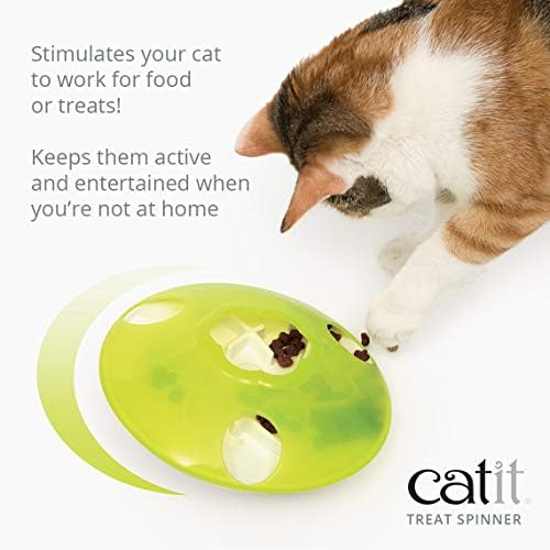 Catit Cat Play tretman Spinner, interaktivne mačke igračke
